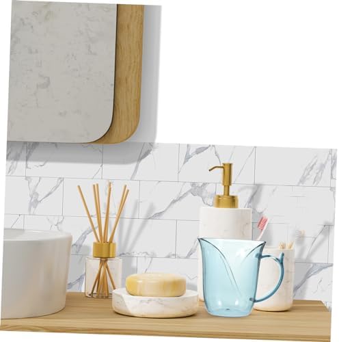 HOOTNEE Mouthwash Cup with Handle for Toothbrush Holder