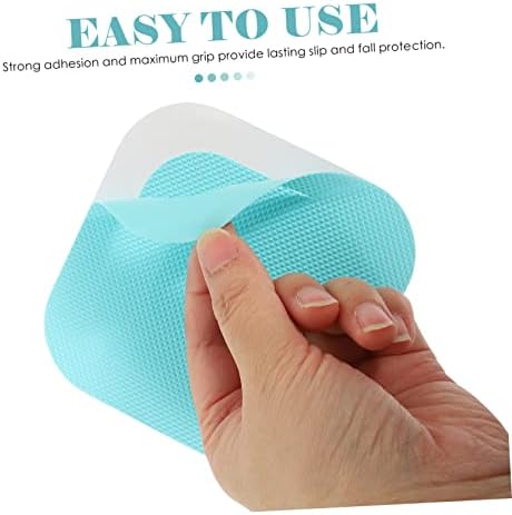 36Pcs Blue Non-Slip Bathroom Stickers for Safety 1