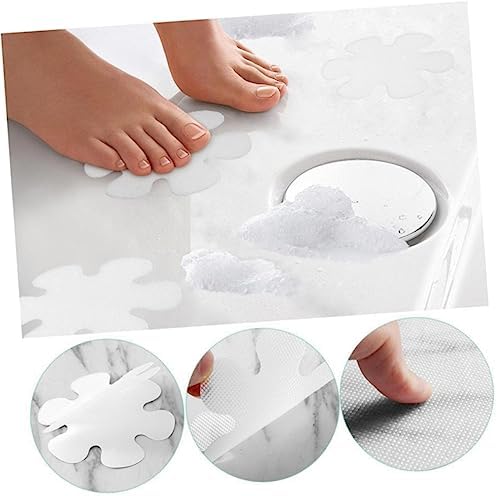 Zerodeko 20Pcs Anti-Slip Bathtub Stickers