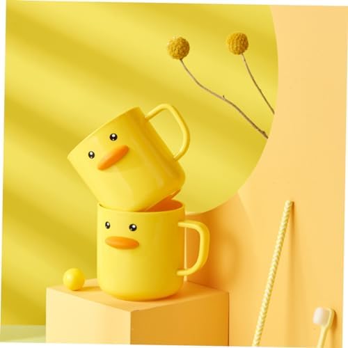 2pcs Cute Cartoon Toothbrush Holders for Bathroom and Home Use