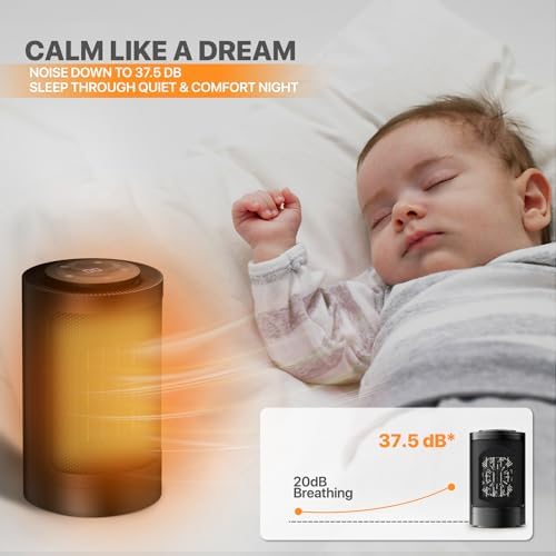 Magshion 1500W Electric Space Heater with Remote 1
