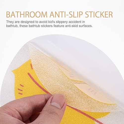 Zerodeko Anti Slip Bathtub Stickers 1 Set Leaf Shape