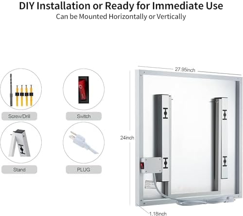 NORRUK Wall-Mounted 500W Space Heater Panel