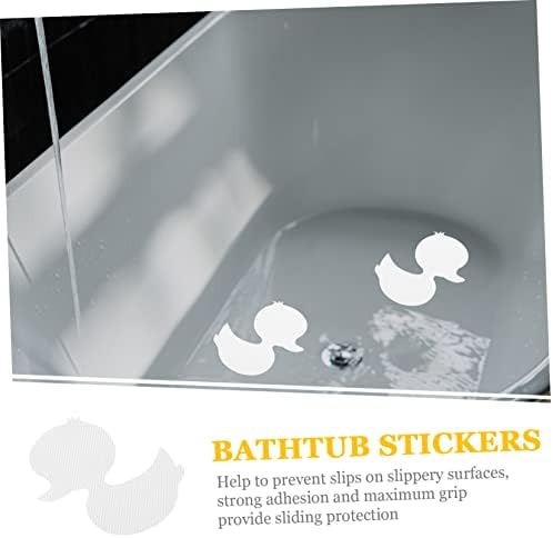Ciieeo Cartoon Duck Anti-Slip Bathtub Decals