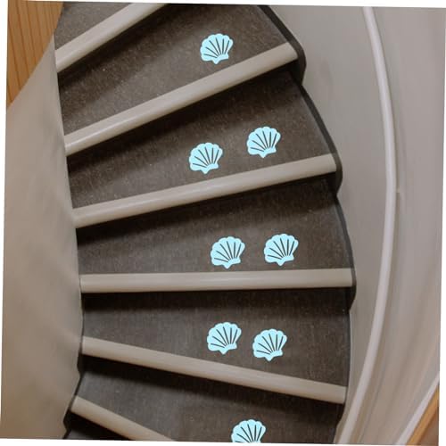30Pcs Shell Shaped Bath Stickers Non-Skid Decals