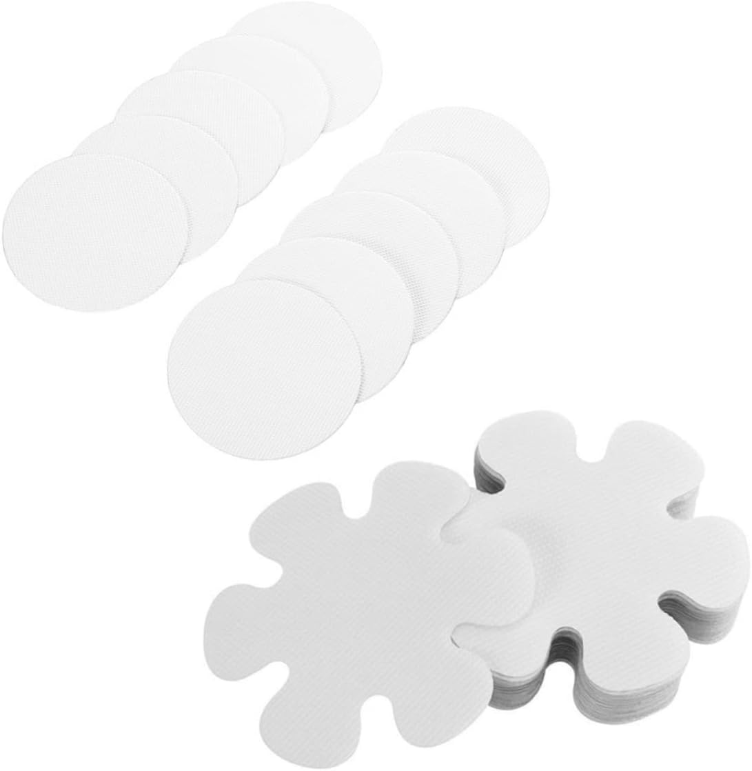 Zerodeko 20Pcs Anti-Slip Bathtub Stickers