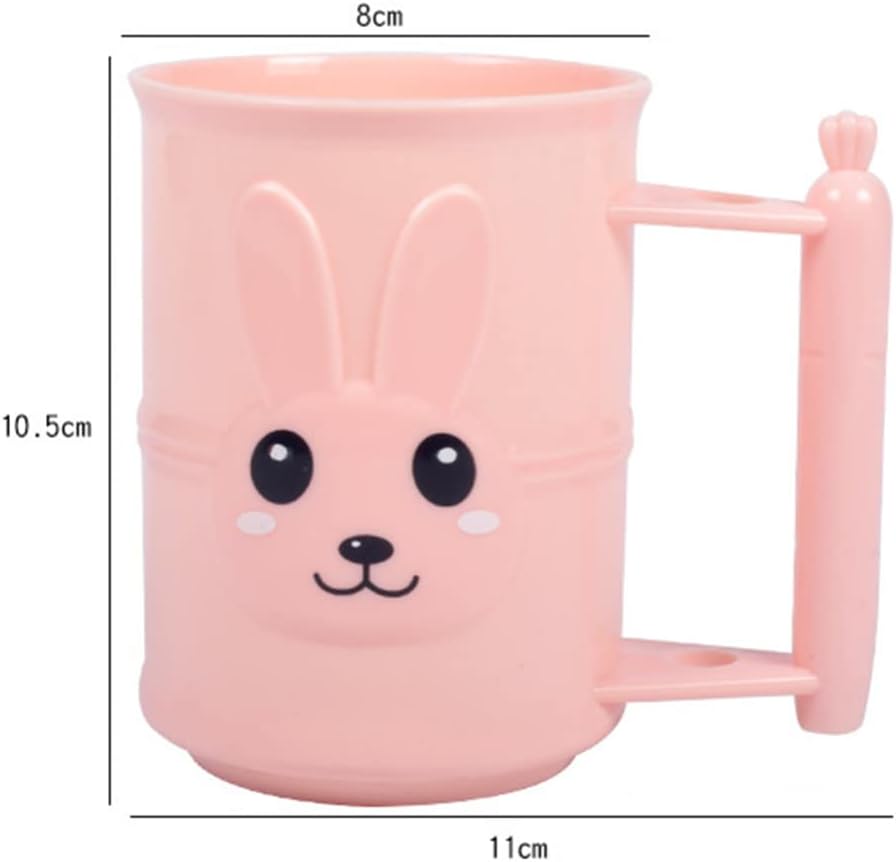 TOPBATHY Pink Silicone Toothbrush Cup Holder