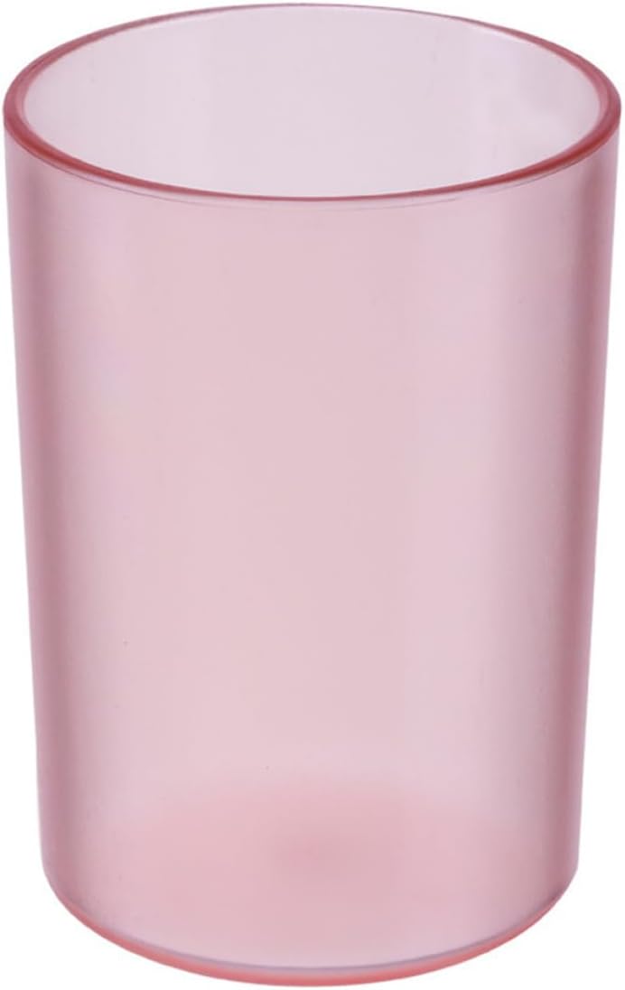 OUNONA Transparent Toothbrush Cup with Holder