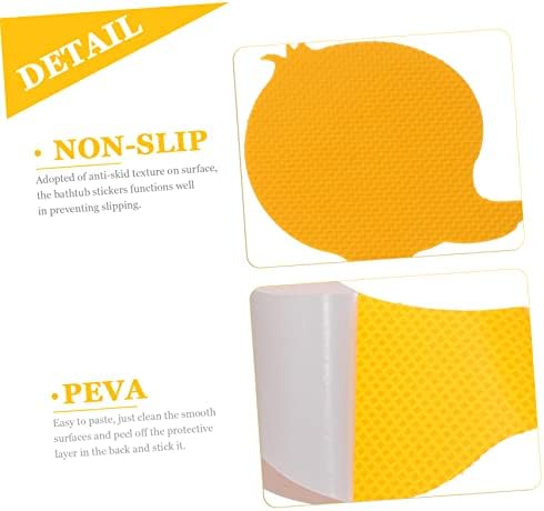 Healifty 12Pcs Non-Slip Bathtub Stickers for Safety Decor