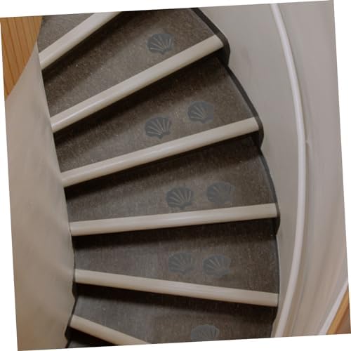 LIFKOME 30pcs Shell Shape Non-Slip Bathroom Stickers