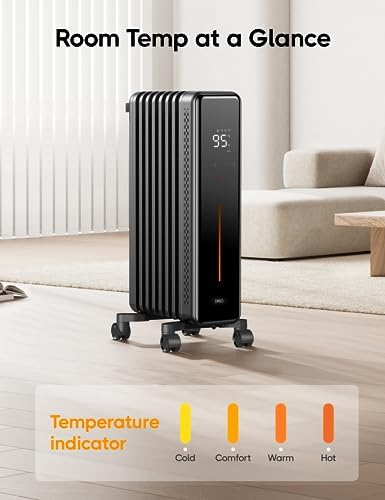 Dreo Space Heater with Safety Plug and Quiet Operation