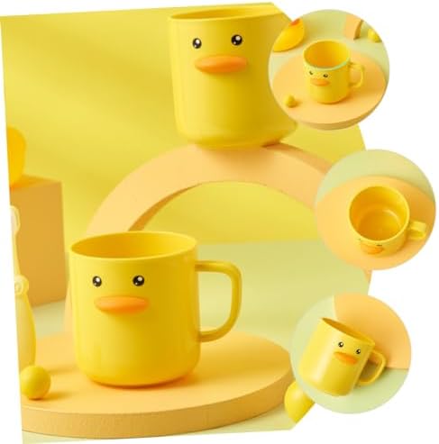Hemobllo 2pcs Cartoon Toothbrush Cups