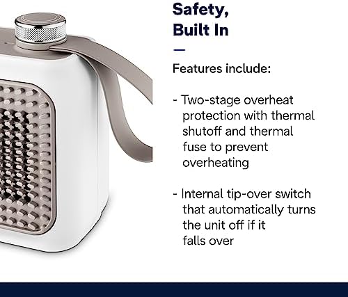 DeLonghi Capsule Solo Personal Heater Sand Beige 1