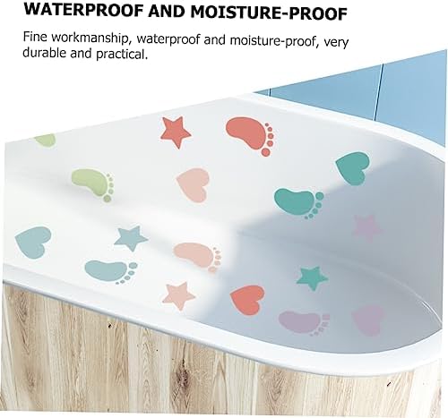 Cabilock Anti-Slip Bathtub Stickers Set 6 Sheets
