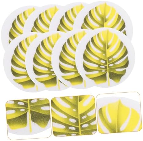 Wakauto Non Slip Bathtub Stickers with Leaf Design