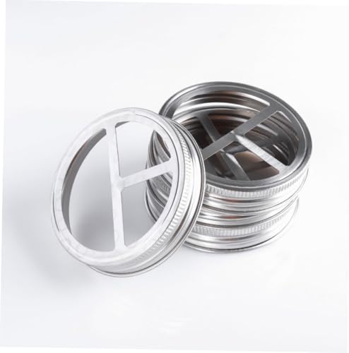 Cabilock 5Pcs Jar Brush Holder Lid Insert