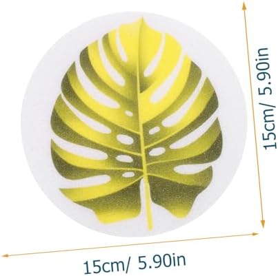 Leaf Slip Stickers for Bathtubs and Showers - Safe and Creative Peva Decals