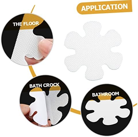 12pcs Flower Design Non-Slip Stickers for Bathroom Kitchen 1
