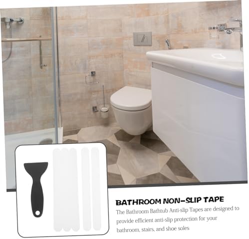 TOPPERFUN Bathtub Stickers Nonslip Strips Easy Remove