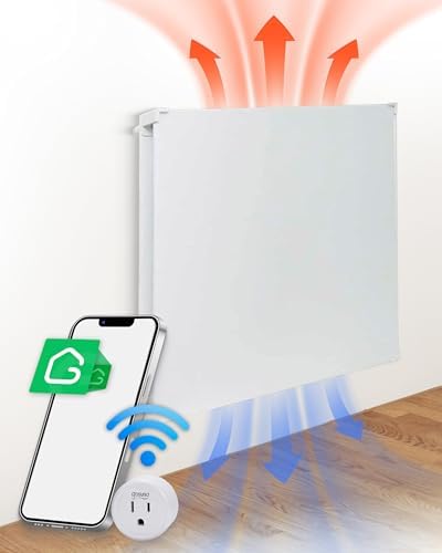 Amaze Heaters Dual Smart 400W Energy Efficient Wall Mount Space Heater