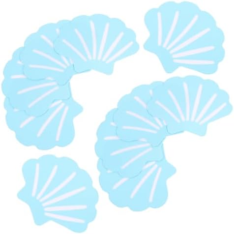 DECHOUS 12Pcs Shell Shape Non-Slip Bathtub Decals