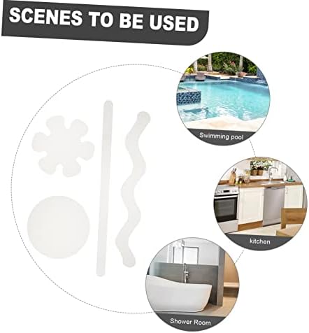Wakauto 24pcs Bathtub Anti Skid Tape Safety Stickers