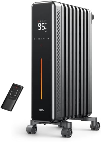 Dreo Space Heater with Safety Plug and Quiet Operation