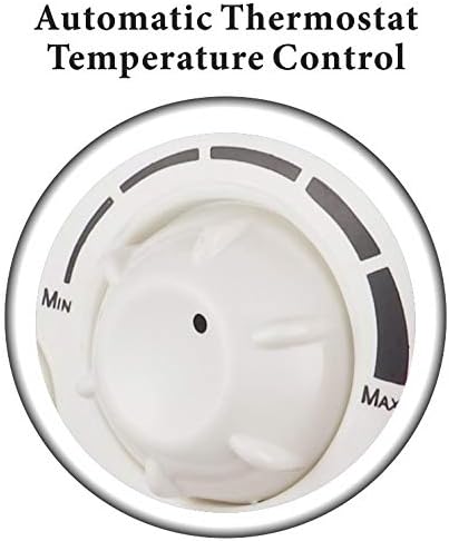 Optimus H-1418 Retro Design Oscillating Fan Heater