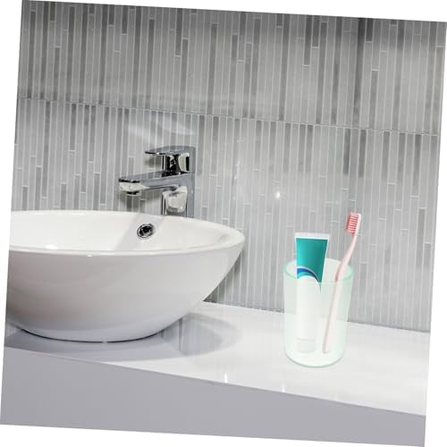 VICASKY Transparent Toothbrush Cup Holder