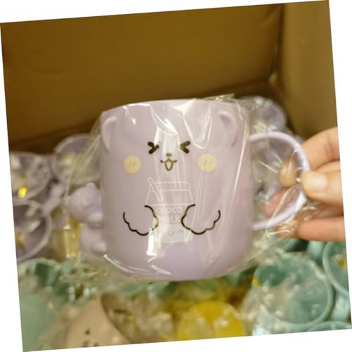 2Pcs Cute Cartoon Mouthwash Cups