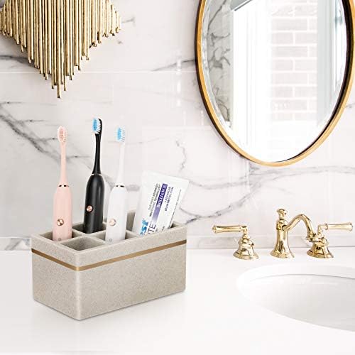 Shinowa Resin Toothbrush Holder with 5 Slots