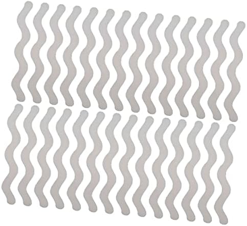 36Pcs S Shape Non-Slip Bathtub Stickers for Safety