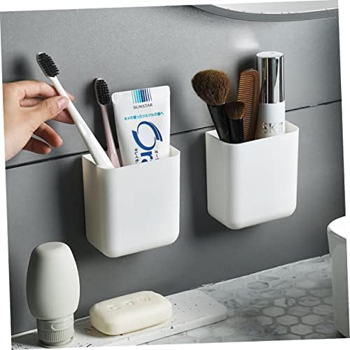 Zerodeko Wall Toothbrush Holder with Toothpaste Rack