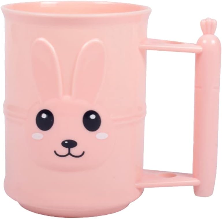 TOPBATHY Pink Silicone Toothbrush Cup Holder