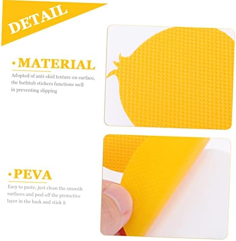 Healifty Anti-Slip Shower Stickers Gothic Decor