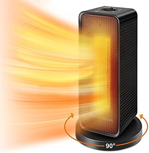 Brivennor 1200W Electric Oscillating Heater with Safety Features