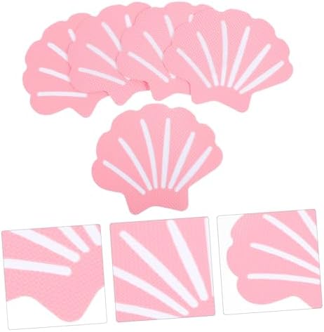 12pcs Shell Shaped Anti-Slip Tub Stickers for Bathroom Safety
