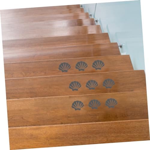 LIFKOME 30pcs Shell Shape Non-Slip Bathroom Stickers