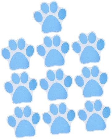 BUGUUYO 10pcs Cartoon Dog Paw Bathtub Decals