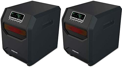 Lifesmart 4-Element Quartz Infrared Heater 2 Pack