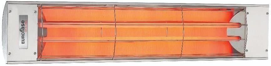 4000 Watt Electric Infrared Heater with Stainless Steel Finish