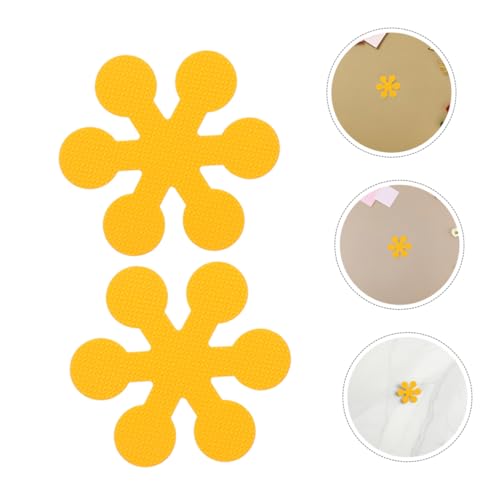12pcs Snowflake Flower Bathtub Stickers
