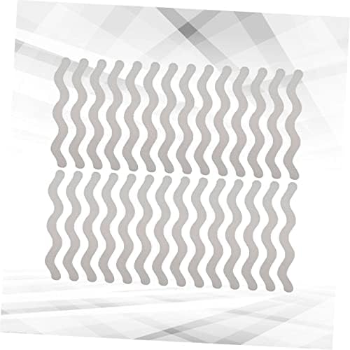 36Pcs S Shape Non-Slip Bathtub Stickers for Safety