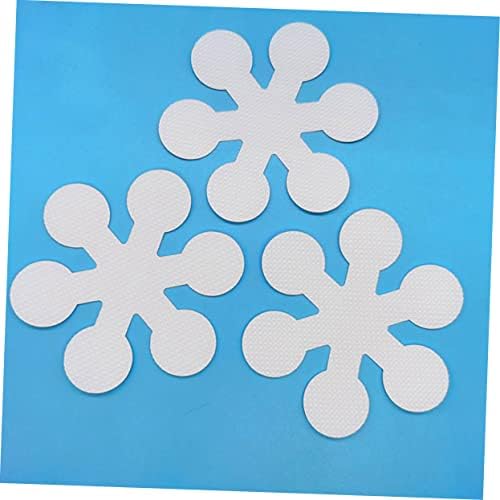20 Pcs Anti-Slip Bathtub Stickers Snowflake Design