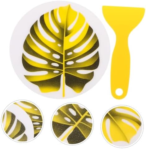 TINEASUR 1set Anti-Slip Leaf Stickers for Bathtub