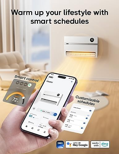 Dreo Radiator Heater with Remote Control and Smart Oscillation