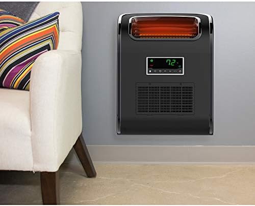 LifeSmart 3-Element Slim Line Heater Unit in Black Chrome 1