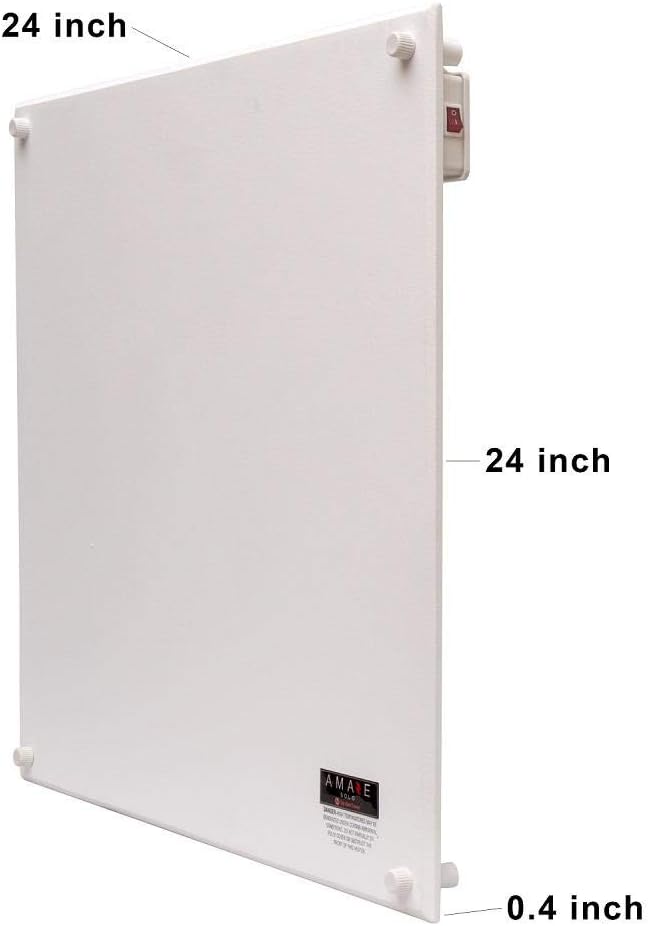 Amaze Heaters Solo 400W Energy Efficient Wall Panel Heater