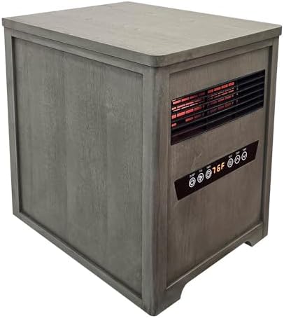 Country Living 1500W Infrared Space Heater with Timer and Remote Control