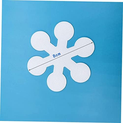 ABOOFAN Non-Slip Bath Stickers 20Pcs Snowflake Design